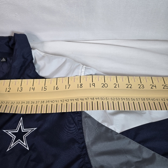 Reebok mens zippered NFL Team Apparel jacket. Size Large in blue, gray, wht,blk - Picture 9 of 13